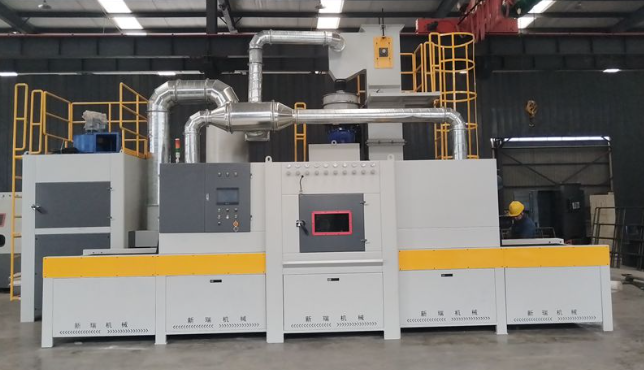 雅安工件喷砂不均匀？一台自动喷砂机就能解决