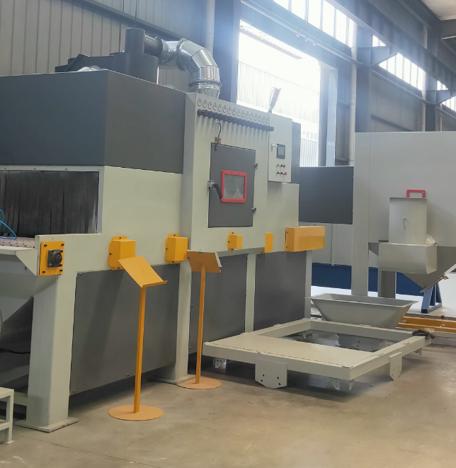 雅安自动喷砂机工作原理与日常维护要点