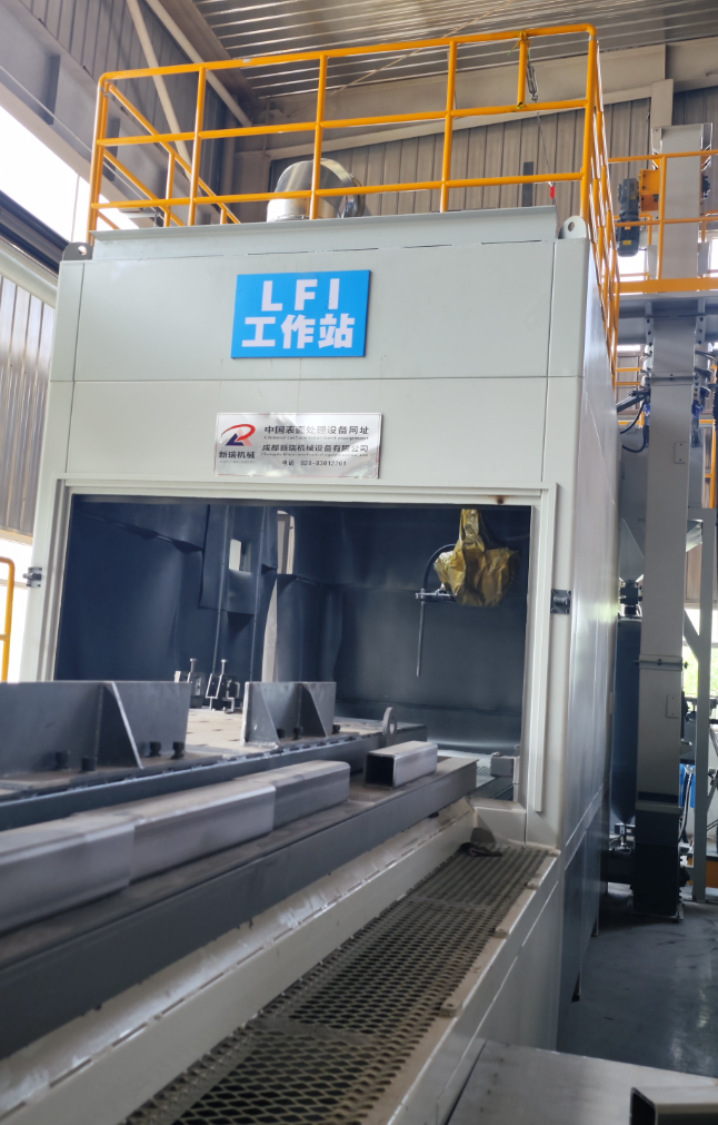 雅安大口径喷砂机 适合大型工件处理