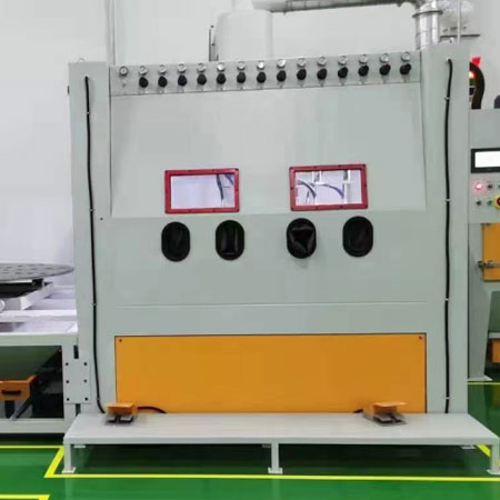 雅安高效生产，从箱体手动喷砂机开始，提升零部件质量